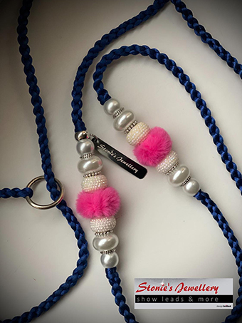 Kék rózsaszín pamaccsal